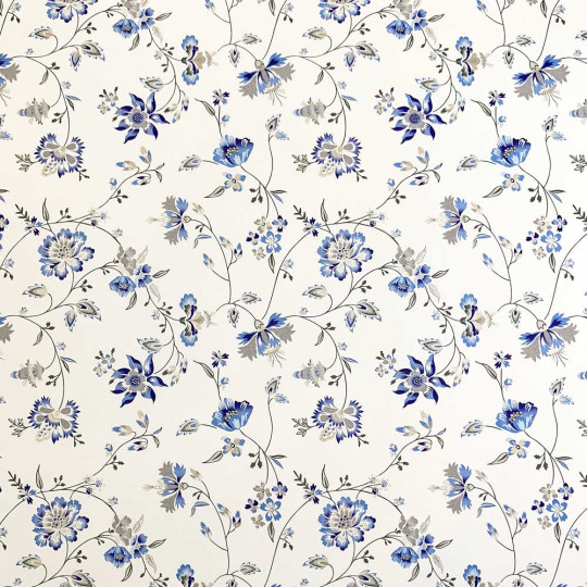 Blue Wildflowers Florentine Italian Print Paper ~ Rossi Italy